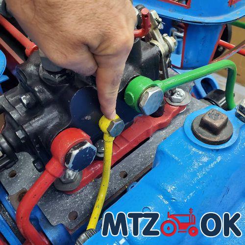 Труба гидросистемы обратка с силового регулятора МТЗ (пр-во МТЗ) 80-4607190-Б Труба гидросистемы обратка с силового регулятора МТЗ (пр-во МТЗ) 80-4607190-Б