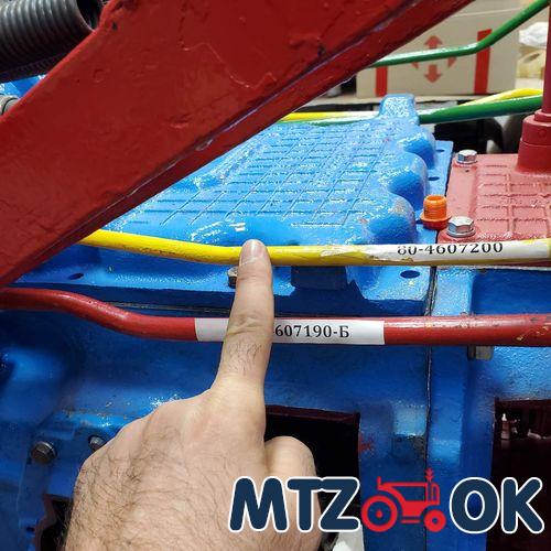 Труба гидросистемы обратка с силового регулятора МТЗ (пр-во МТЗ) 80-4607190-Б Труба гидросистемы обратка с силового регулятора МТЗ (пр-во МТЗ) 80-4607190-Б