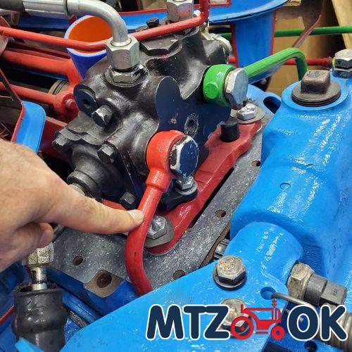 Труба гидросистемы обратка с силового регулятора МТЗ (пр-во МТЗ) 80-4607190-Б Труба гидросистемы обратка с силового регулятора МТЗ (пр-во МТЗ) 80-4607190-Б