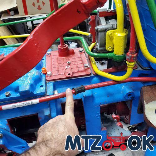 Труба гидросистемы обратка с силового регулятора МТЗ (пр-во МТЗ) 80-4607190-Б Труба гидросистемы обратка с силового регулятора МТЗ (пр-во МТЗ) 80-4607190-Б