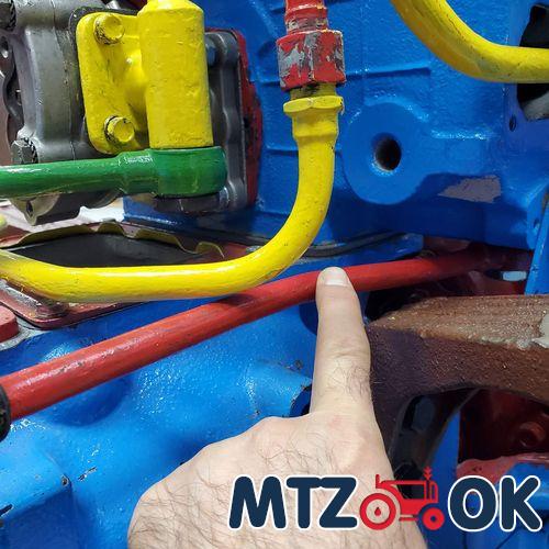 Труба гидросистемы обратка с силового регулятора МТЗ (пр-во МТЗ) 80-4607190-Б Труба гидросистемы обратка с силового регулятора МТЗ (пр-во МТЗ) 80-4607190-Б