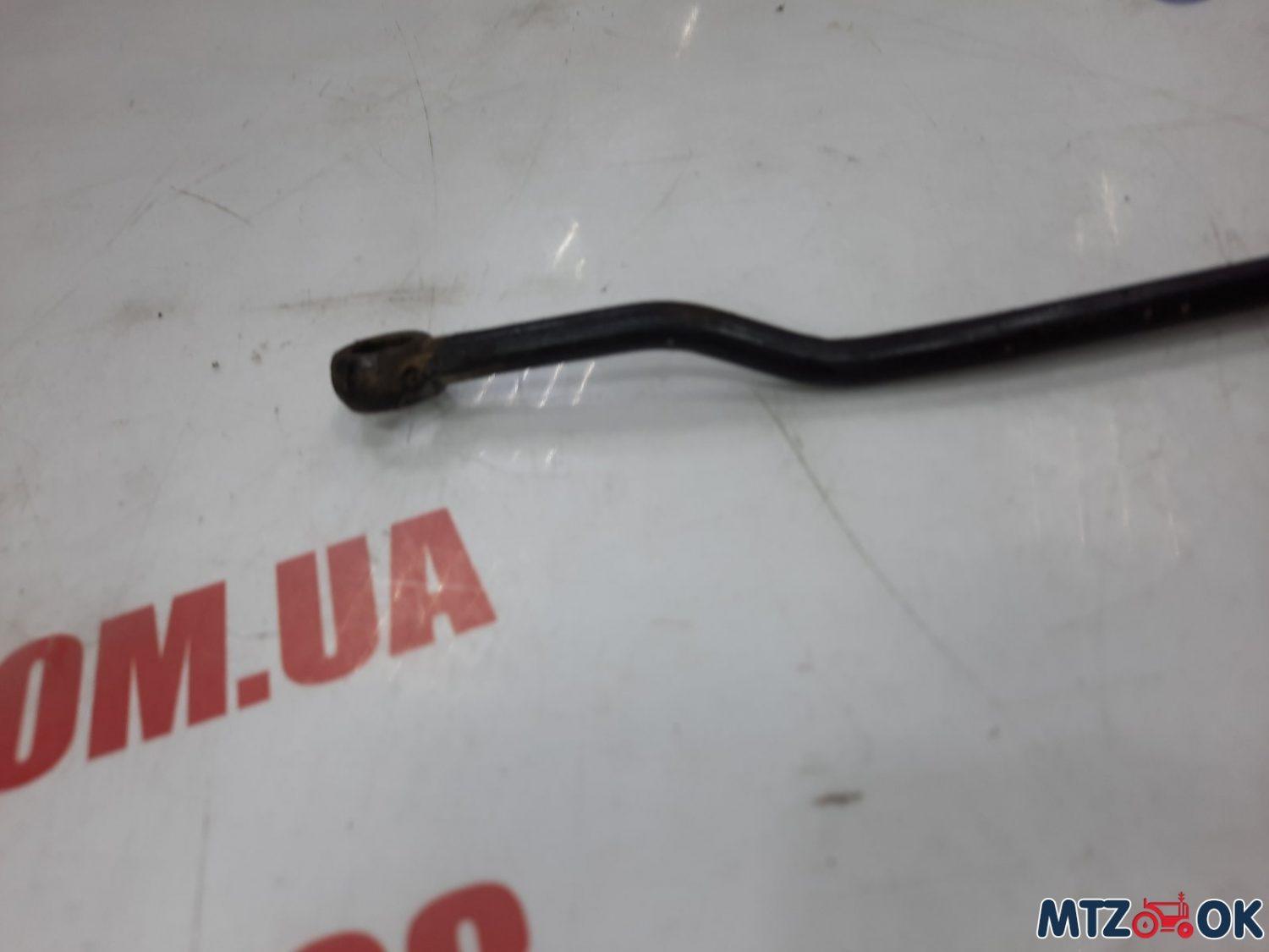 Тяга управления силовым регулятором с изгибом короткая МТЗ (пр-во МТЗ) 80-4616065 Тяга управления силовым регулятором с изгибом короткая МТЗ (пр-во МТЗ) 80-4616065