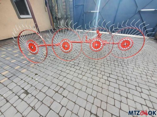 Грабли ворошилки 4 колеса Польша Wirax Грабли ворошилки 4 колеса Польша Wirax