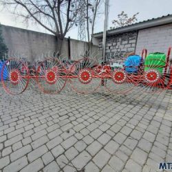 Грабли ворошилки 5 колес Польша Wirax