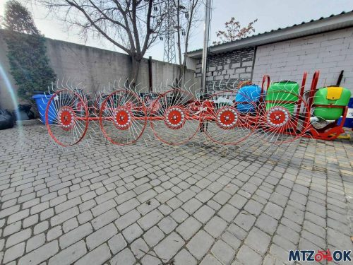 Грабли ворошилки 5 колес Польша Wirax Грабли ворошилки 5 колес Польша Wirax