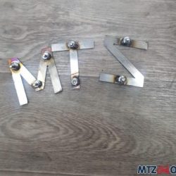 Буквы капота нержавейка МТЗ Буквы капота нержавейка МТЗ