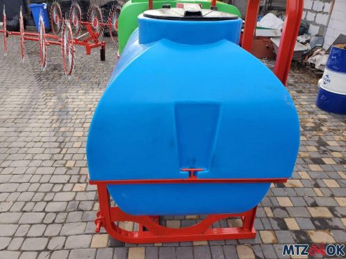 Опрыскиватель 1000л/16м (плавающая штанга) голубая бочка (ОП 1000л/16м) Опрыскиватель 1000л/16м (плавающая штанга) голубая бочка (ОП 1000л/16м)