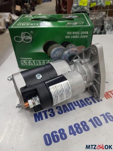 Стартер МТЗ 12В 3,2кВт (ТМ JUBANA) 123708031 Стартер МТЗ 12В 3,2кВт (ТМ JUBANA) 123708031