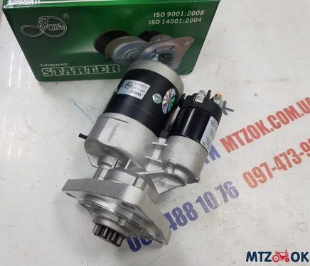 Стартер МТЗ 12В 3,2кВт (ТМ JUBANA) 123708031 Стартер МТЗ 12В 3,2кВт (ТМ JUBANA) 123708031