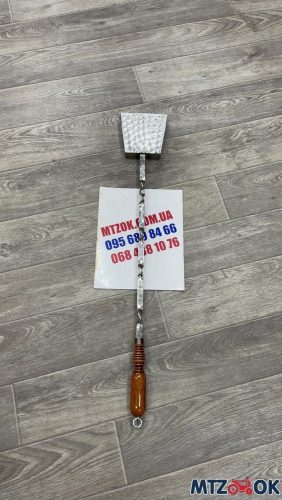 Совок для мангала с деревяной ручкой Совок для мангала с деревяной ручкой