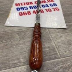 Кочерга для мангала с деревянной ручкой Кочерга для мангала с деревянной ручкой
