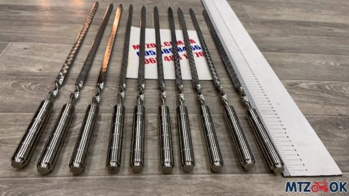 Шампура нержавейка, пищевая сталь (ручка нержавейка) 1шт. 70 см общая, 45 см полезная Шампура нержавейка, пищевая сталь (ручка нержавейка) 1шт. 70 см общая, 45 см полезная