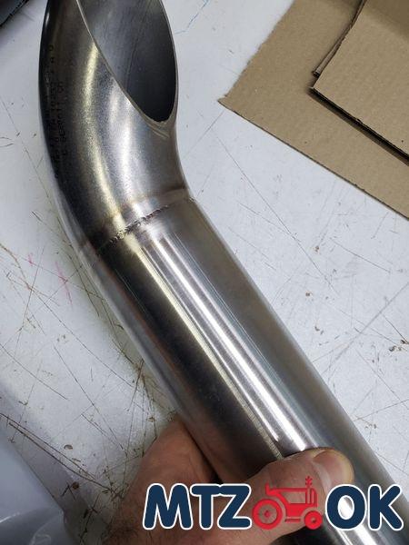 Глушитель МТЗ с дв.Д-245 нержавейка, прямоток (Венгрия) 245-1205015 Глушитель МТЗ с дв.Д-245 нержавейка, прямоток (Венгрия) 245-1205015