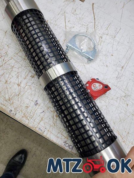 Глушитель МТЗ с дв.Д-245 нержавейка, прямоток (Венгрия) 245-1205015 Глушитель МТЗ с дв.Д-245 нержавейка, прямоток (Венгрия) 245-1205015