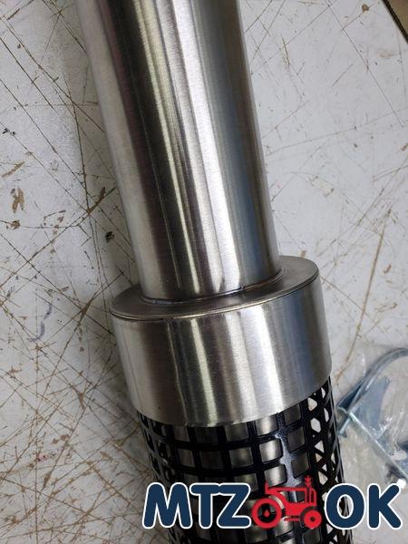 Глушитель МТЗ с дв.Д-245 нержавейка, прямоток (Венгрия) 245-1205015 Глушитель МТЗ с дв.Д-245 нержавейка, прямоток (Венгрия) 245-1205015