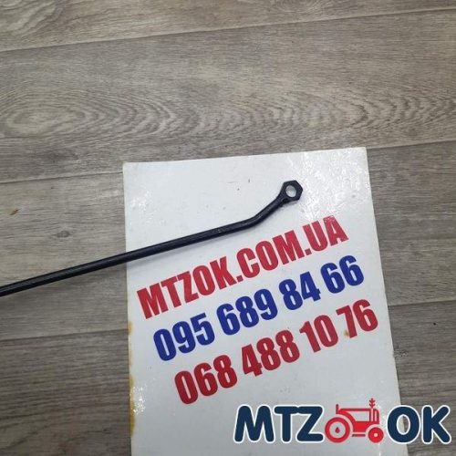 Тяга управления силовым регулятором с изгибом МТЗ (пр-во МТЗок) 70-4616150 Тяга управления силовым регулятором с изгибом МТЗ (пр-во МТЗок) 70-4616150