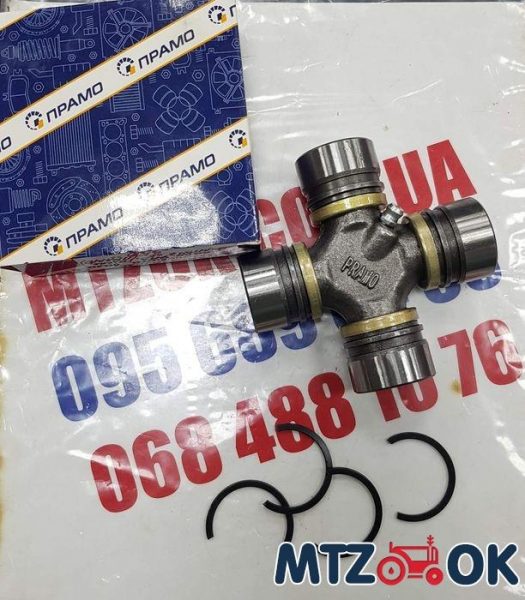 Крестовина вала кард. УАЗ, 2410,31029, ГАЗЕЛЬ, МТЗ в сб. (пр-во ПРАМО)69-2201025 Крестовина вала кард. УАЗ, 2410,31029, ГАЗЕЛЬ, МТЗ в сб. (пр-во ПРАМО)69-2201025