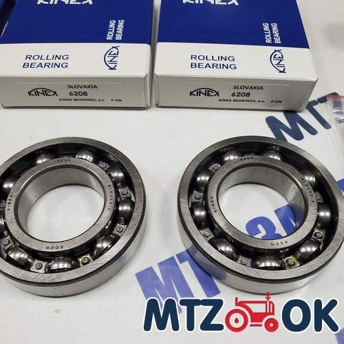 Набор подшипников КПП МТЗ полный (15шт) + пакет роликовых 48шт. на МТЗ с неведущим мостом(пр-во KINEX Словакия) Набор подшипников КПП МТЗ полный (15шт) + пакет роликовых 48шт. на МТЗ с неведущим мостом(пр-во KINEX Словакия)