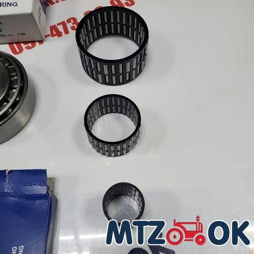 Набор подшипников КПП МТЗ полный (15шт) + пакет роликовых 48шт. на МТЗ с неведущим мостом(пр-во KINEX Словакия) Набор подшипников КПП МТЗ полный (15шт) + пакет роликовых 48шт. на МТЗ с неведущим мостом(пр-во KINEX Словакия)