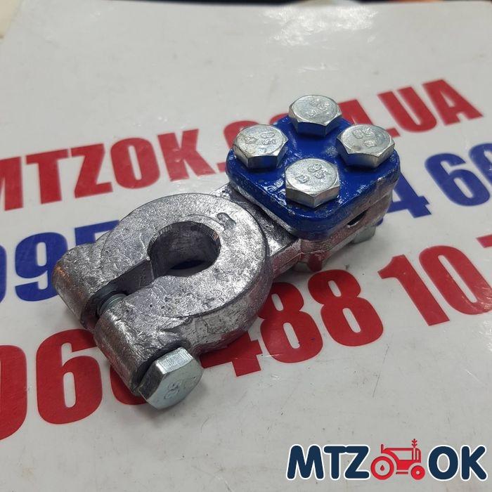 Клемма акк. 2 шт. (свинец) усиленная КАМАЗ,МАЗ,ГАЗ,Трактора (370 гр.) Клемма акк. 2 шт. (свинец) усиленная КАМАЗ,МАЗ,ГАЗ,Трактора (370 гр.)