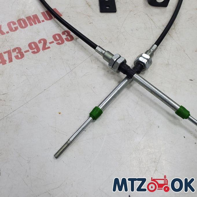 Набор управления подачи топлива на тросах МТЗ УК Набор управления подачи топлива на тросах МТЗ УК