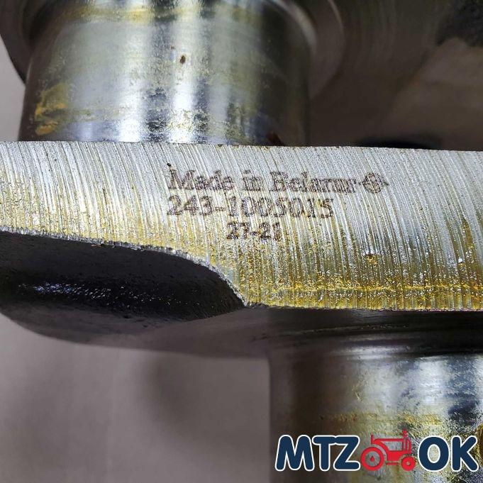 Вал коленчатый Д 240,Д 243 без вкладышей под шлиц (пр-во МТЗ) 240-1005015 Вал коленчатый Д 240,Д 243 без вкладышей под шлиц (пр-во МТЗ) 240-1005015