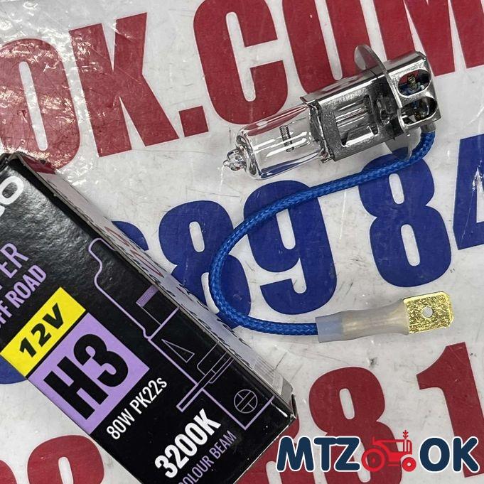 Лампа галлогенная WINSO H3 12V 80W PK22s 3200K HYPER OFF ROAD Лампа галлогенная WINSO H3 12V 80W PK22s 3200K HYPER OFF ROAD