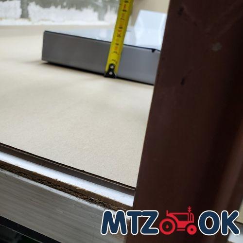 Козырек противосолнечный крыши кабины МТЗ УК 115 х 26 х 4 Козырек противосолнечный крыши кабины МТЗ УК 115 х 26 х 4