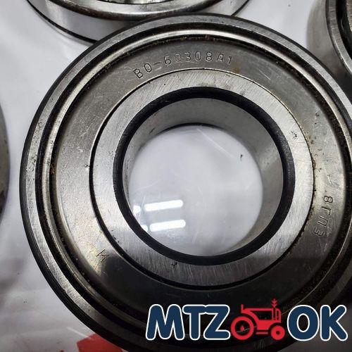 Набор подшипников КПП МТЗ без ведущего моста полный (12шт+1пачка роликовых) (пр-во СССР) 6212 Набор подшипников КПП МТЗ без ведущего моста полный (12шт+1пачка роликовых) (пр-во СССР) 6212