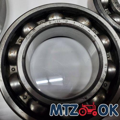Набор подшипников КПП МТЗ без ведущего моста полный (12шт+1пачка роликовых) (пр-во СССР) 6212 Набор подшипников КПП МТЗ без ведущего моста полный (12шт+1пачка роликовых) (пр-во СССР) 6212