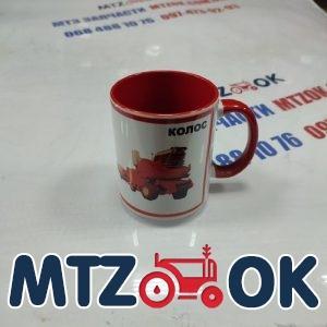 Чашка КОЛОС красная 330мл (пр-во МТЗ ОК)
