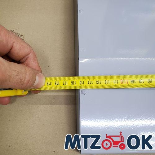 Козырек противосолнечный крыши кабины МТЗ УК 115 х 26 х 4 Козырек противосолнечный крыши кабины МТЗ УК 115 х 26 х 4