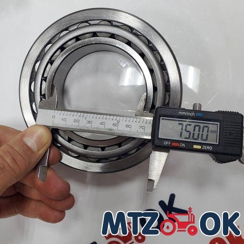 Подшипник 32215А (7515) роликовый открытого типа на низ диффер. KINEX (р-р 75х130х34) Подшипник 32215А (7515) роликовый открытого типа на низ диффер. KINEX (р-р 75х130х34)