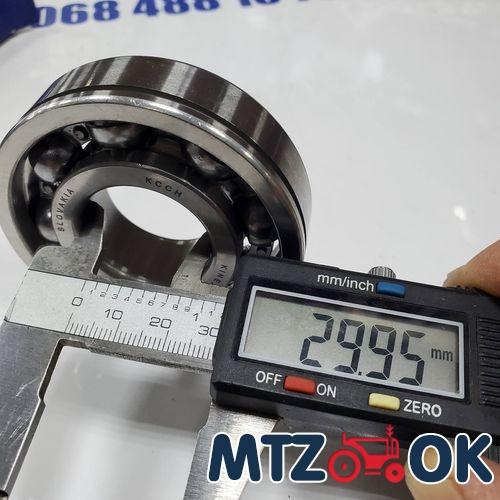 Подшипник 6306 N (6-50306К) открытый с канавкой 30х72х19 KINEX Подшипник 6306 N (6-50306К) открытый с канавкой 30х72х19 KINEX