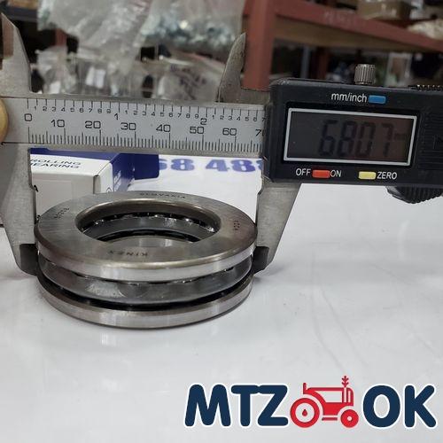 Подшипник 51208 (8208) опорный МТЗ 82 и МТЗ 80 с/о на чугунные втулки KINEX (р-р 42х68х19) Подшипник 51208 (8208) опорный МТЗ 82 и МТЗ 80 с/о на чугунные втулки KINEX (р-р 42х68х19)