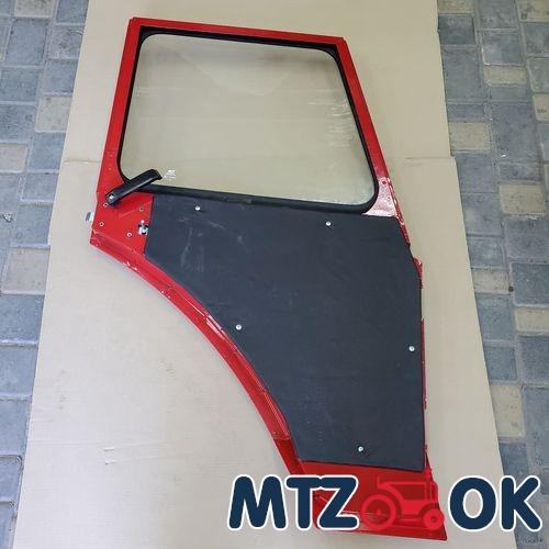 Дверь МТЗ МК левая (в сборе) красная 70-6708040 Дверь МТЗ МК левая (в сборе) красная 70-6708040