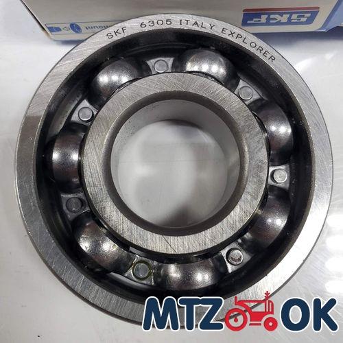 Подшипник 6305 (305) шариковый открытый 25х62х17 СКФ(SKF) Подшипник 6305 (305) шариковый открытый 25х62х17 СКФ(SKF)