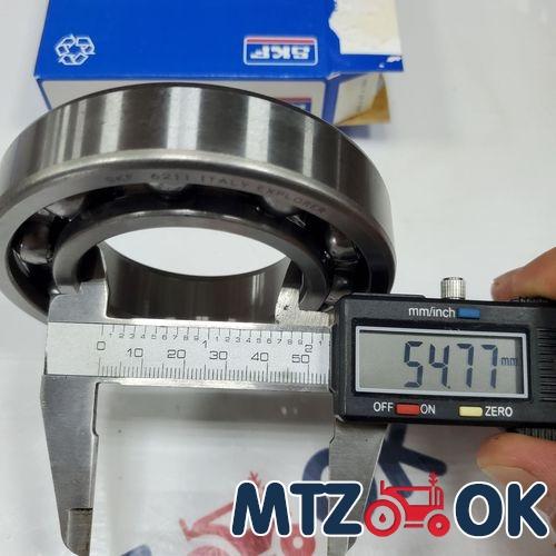 Подшипник 6211(211) шариковый открытый 55х100х21 СКФ(SKF) Подшипник 6211(211) шариковый открытый 55х100х21 СКФ(SKF)