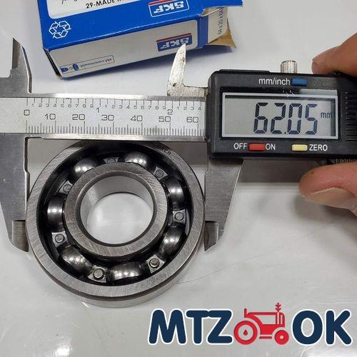 Подшипник 6305 (305) шариковый открытый 25х62х17 СКФ(SKF) Подшипник 6305 (305) шариковый открытый 25х62х17 СКФ(SKF)