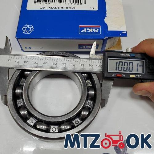 Подшипник 6211(211) шариковый открытый 55х100х21 СКФ(SKF) Подшипник 6211(211) шариковый открытый 55х100х21 СКФ(SKF)