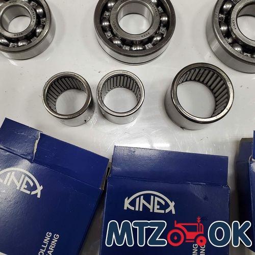 Набор подшипников сцепления (промежутка) МТЗ полный (12шт) + пакет роликовых 47шт. (пр-во KINEX) Набор подшипников сцепления (промежутка) МТЗ полный (12шт) + пакет роликовых 47шт. (пр-во KINEX)