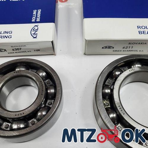 Набор подшипников сцепления (промежутка) МТЗ полный (12шт) + пакет роликовых 47шт. (пр-во KINEX) Набор подшипников сцепления (промежутка) МТЗ полный (12шт) + пакет роликовых 47шт. (пр-во KINEX)