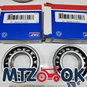 Набор подшипников КПП МТЗ полный (17шт) + пакет роликовых 48шт. на МТЗ с ведущим мостом(пр-во СКФ(SKF) Набор подшипников КПП МТЗ полный (17шт) + пакет роликовых 48шт. на МТЗ с ведущим мостом(пр-во СКФ(SKF)