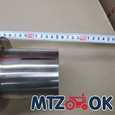 Глушитель МТЗ с дв.Д-260 нержавейка, прямоток (Венгрия) 800-1205015 Глушитель МТЗ с дв.Д-260 нержавейка, прямоток (Венгрия) 800-1205015