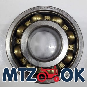 Подшипник 6306 (306К5) шариковый открытый 30х72х19 СКФ(SKF) Подшипник 6306 (306К5) шариковый открытый 30х72х19 СКФ(SKF)