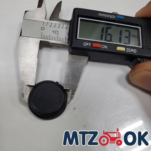 Заглушка на крыло 16мм резиновая Заглушка на крыло 16мм резиновая