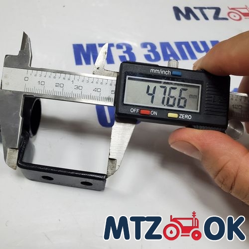 Кронштейн маяка сигнального на заднюю стойку кабины МТЗ (собств. пр-во) Кронштейн маяка сигнального на заднюю стойку кабины МТЗ (собств. пр-во)