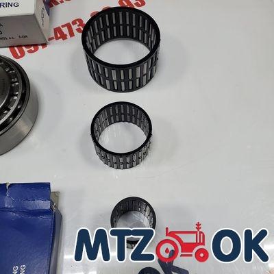 Набор подшипников КПП МТЗ полный (17шт) + пакет роликовых 48шт. на МТЗ с ведущим мостом(пр-во KINEX Словакия) Набор подшипников КПП МТЗ полный (17шт) + пакет роликовых 48шт. на МТЗ с ведущим мостом(пр-во KINEX Словакия)