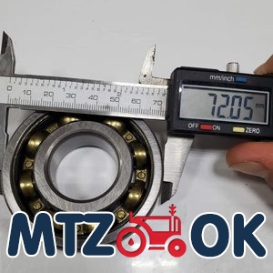 Подшипник 6306 (306К5) шариковый открытый 30х72х19 СКФ(SKF) Подшипник 6306 (306К5) шариковый открытый 30х72х19 СКФ(SKF)