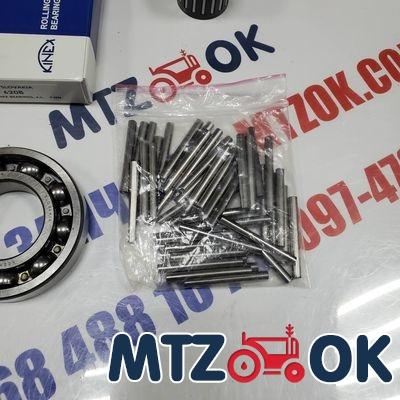 Набор подшипников КПП МТЗ полный (17шт) + пакет роликовых 48шт. на МТЗ с ведущим мостом(пр-во KINEX Словакия) Набор подшипников КПП МТЗ полный (17шт) + пакет роликовых 48шт. на МТЗ с ведущим мостом(пр-во KINEX Словакия)